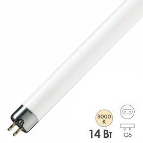 Лампа Т5 OSRAM  14W 3000K G5 тепло-белый свет 549mm для аквариума