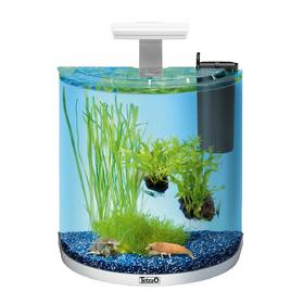 Аквариум дуговой Tetra AquaArt Explorer Line LED Cray 30л для раков, белый