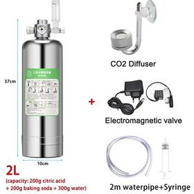 Генератор CO2 с реактором на лимонной кислоте, 2л