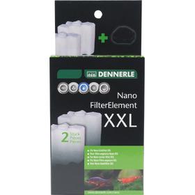 Картриджи для внутренних фильтров Dennerle Nano corner filter XXL, 2 шт