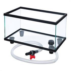 Черепашатник с дренажной системой Nomoy Pet Bottom drainage turtle tank S 40х22х20см