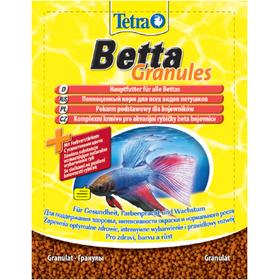 Корм для рыб TetraBetta Granules Sachet пакет 5гр