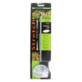 Сачок Dennerle Nano Shrimp Net L телескопический, 75х60мм, белый