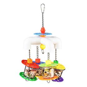 Игрушка для птиц фуражная карусель (L 29см W 17см)