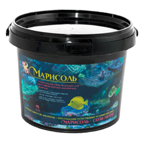 Соль морская Марисоль для морского аквариума, ведро 10 кг