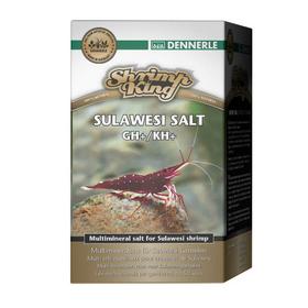Добавка Dennerle Shrimp King Shrimp Salt GH+/KH+ для повышения жесткости в аквариумах с пресноводными креветками, 1000г