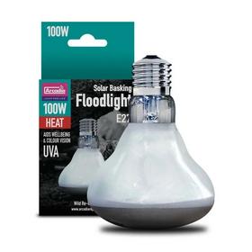 Лампа для обогрева террариума Arcadia Basking Solar Lamp Floodlight 100 Вт E27